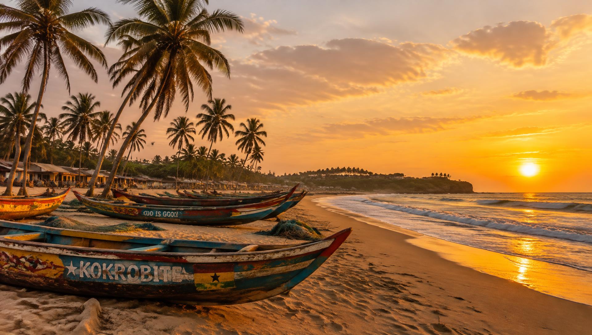 Kokrobite Beach